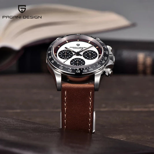 Pagani Design V2 40Mm Klassiek Horloge Voor Heren Luxe Saffier Glas Multifunctionele Chronograaf Heren Quartz Horloges